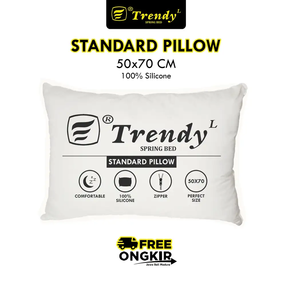Trendy Bantal 100% Silicone 50x70 cm