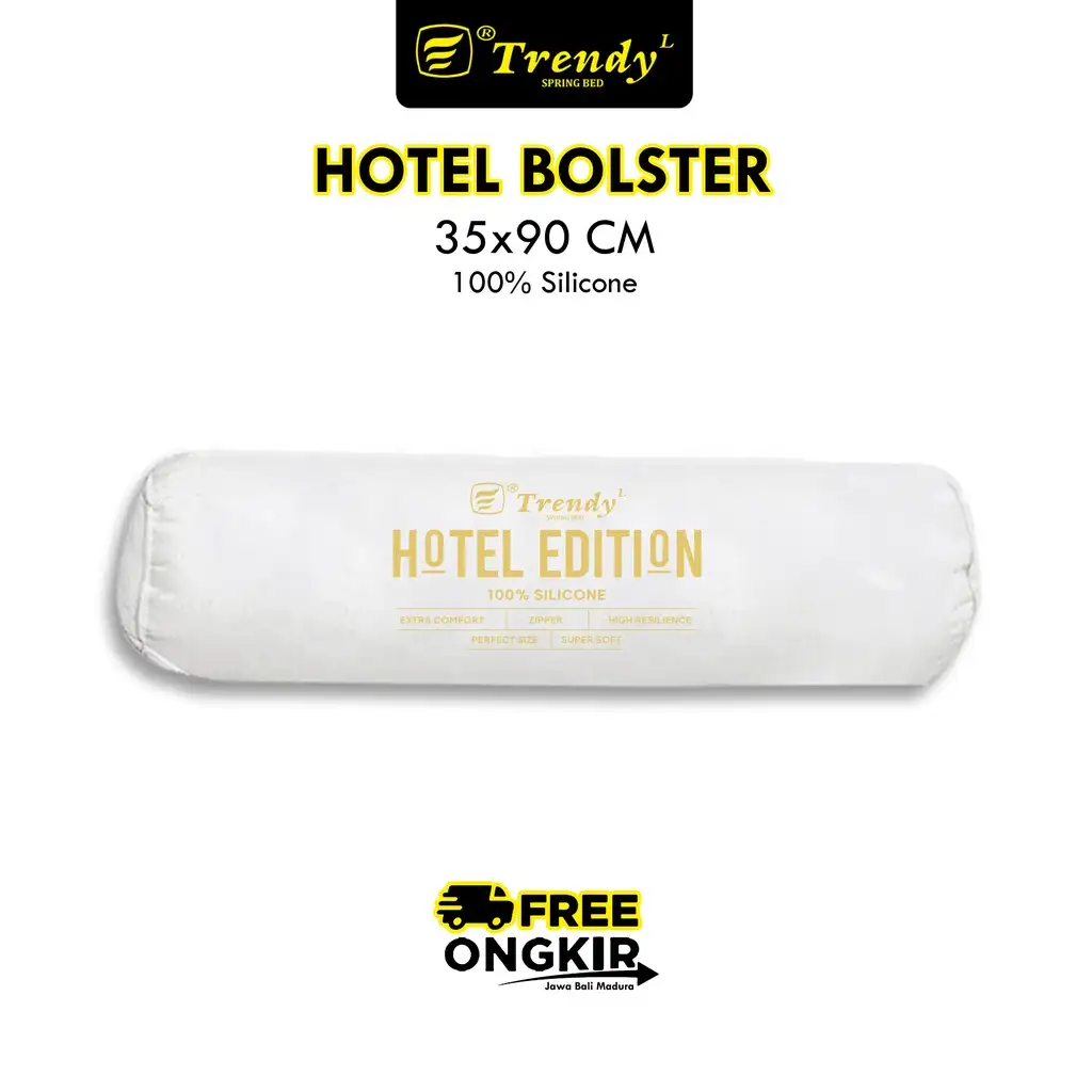 Trendy Guling Hotel 100% Silicone 35x90 cm